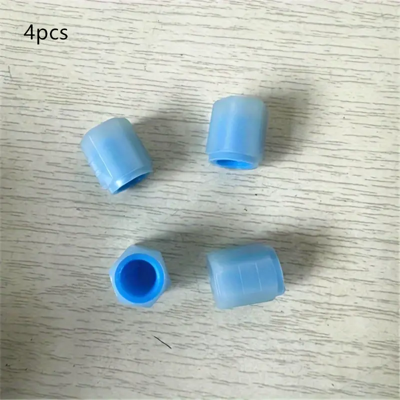 Car Valve Caps - Blue (4pcs)
